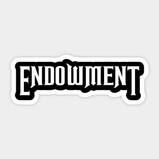 Endowment Logo Sticker